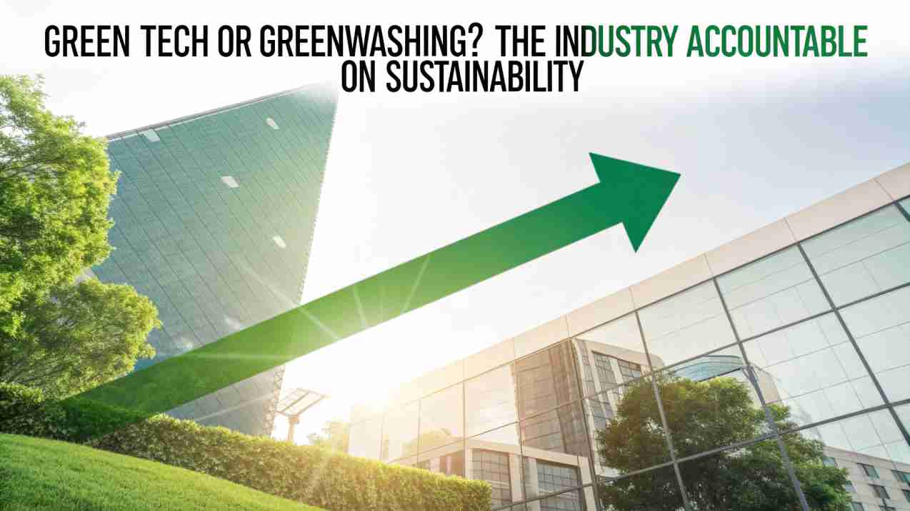 Green Tech or Greenwashing? The Industry Accountable on Sustainability