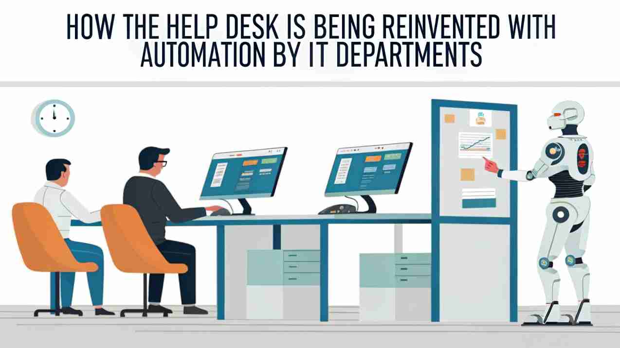How the Help Desk is being reinvented with automation by IT Departments